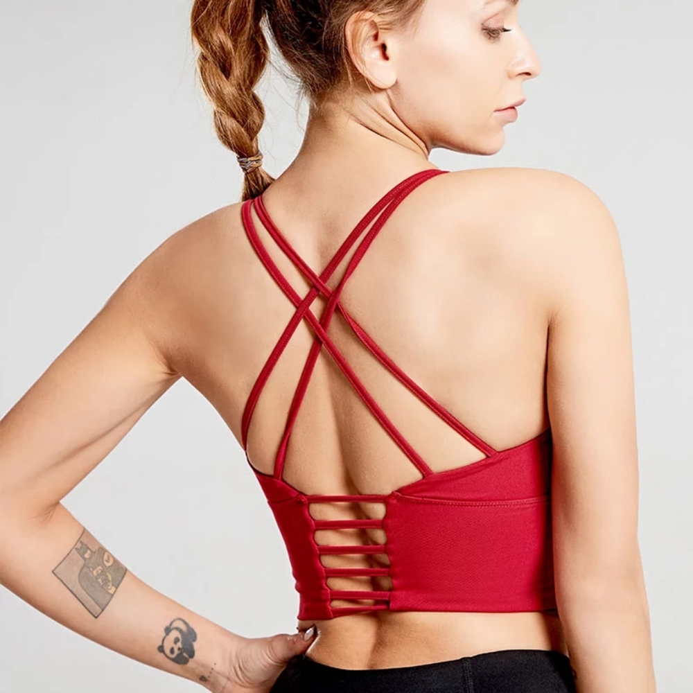 YOGA BRA - NO BRANDING - SIZE L - NWT